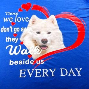Dog Love V Neck Tee